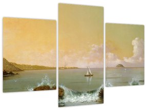 Kép - Martin Johnson Heade, Rio de Janeiro Bay, reprodukciók (90x60 cm)