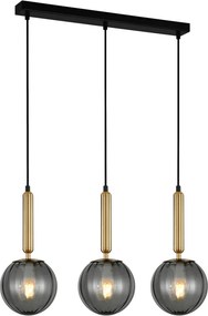 Függeszték Réz Ravena ITALUX-PND-2324-3L-BRO-SG