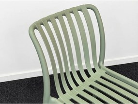 Műanyag szék TREGO, zöld