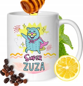 Bögre Zsuzsa Barátnő Feleség Ajándék Nyomtatott Fehér 330ml