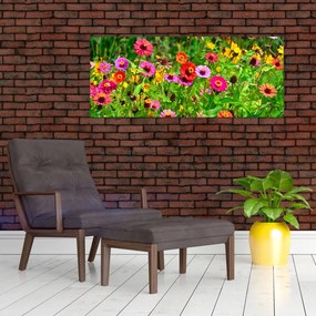 Réti virágok képe (120x50 cm)