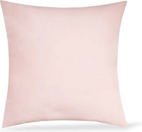 Dekoratív párnahuzat 40x40 cm-es méretben, rózsaszín, kellemes tapintású anyagból