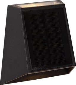 LUCIDE 15815-01-30 LUTON Modern Kültéri Fali Lámpa Fekete LED IP44