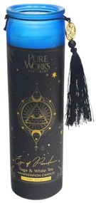 Arome Organikus gyertya Sage&amp;White Tea 300 gszínes, magas üvegben, rojttal