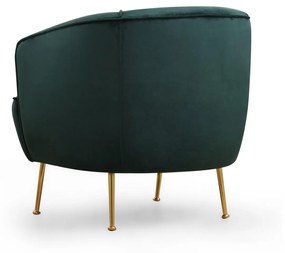 Fotel Piccoladi (zöld + arany). 1106550