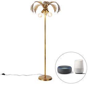 Okos állólámpa arany 156 cm 2 Wifi G95-ös izzóval - Botanica