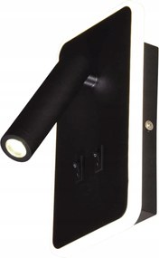 Led fali lámpa Kaja Set 10W fekete/fehér modern IP20