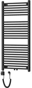 Mexen Mars elektromos radiátor 1200 x 600 mm, 600 W, fekete - W110-1200-600-6600-70
