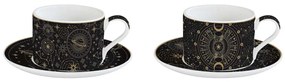 Porcelán teás csésze két személyes szett Coffee Mania Celestial