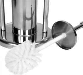 AQUAMARIN Fürdőszoba WC szett 81 x 22 x 22 cm ezüst