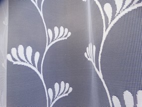 Mg Függöny 125/357 Fehér 400x180cm Kész Szalaggal M