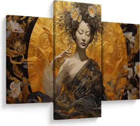 Kép - Japán hölgy (90x60 cm)