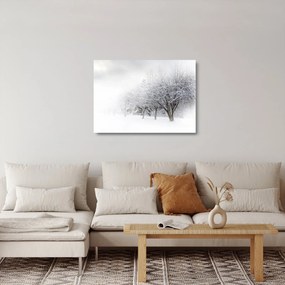 Kép - tél sikátor (üvegen) (70x50 cm)