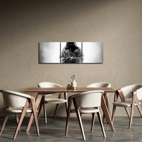 Kép - Egy szerzetes egy kolostorban (órával) (90x30 cm)