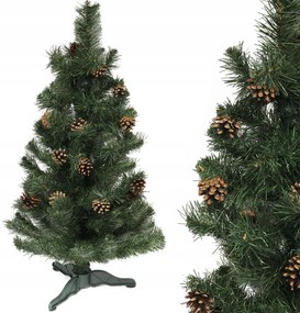 Karåcsonyfa Zöld tobozokkal 90 cm Karåcsonyi varåzslat az otthonodban