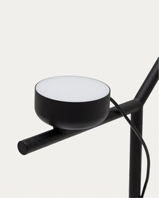 Fekete fém LED dimmelhető asztali lámpa (magasság 61,5 cm) Orey – Kave Home