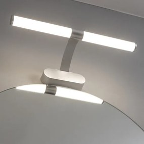 Brilagi - LED fürdőszobai tükörvilágítás TUBEO LED/6W/230V 40 cm IP44 ezüst