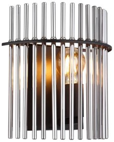 Globo 15698W - Fali lámpa GORLEY 1xE27/60W/230V fekete