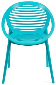 Türkiz műanyag kerti szék Joanna – Bonami Selection