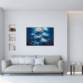 Kép - Tavirózsák a víz alatt (90x60 cm)