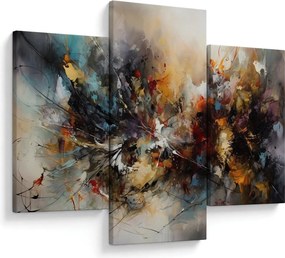 Kép - Absztrakt grafika (90x60 cm)