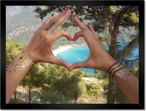 Poszterek keretben 40x30 Szeretem a keletit