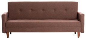 NARA kétszemélyes kanapé barna