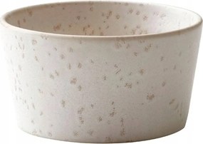 Ramekin tál, 9 cm, matt krém