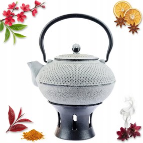 Vízforraló Öntöttvas Teáskanna 1,5L Öntöttvas Melegítő +teafőző