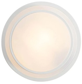 Modern mennyezeti lámpa fehér 25 cm IP44 - Walden