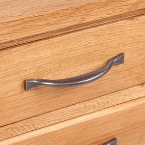 2 db tömör tölgyfa éjjeliszekrény 40 x 30 x 54 cm