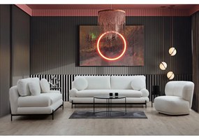 Krémszínű kanapé 188 cm Livorno – Artie