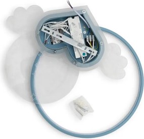 Brilagi - LED Gyerek mennyezeti lámpa LOVE LED/48W/230V 3000/4500/6000K kék