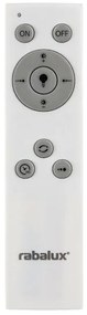 Rabalux 71303 - LED Dimmelhető mennyezeti lámpa MALIN LED/24W/230V 3000-6500K + távirányító