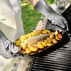 Öntöttvas grillező lap Lore – FABINI