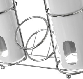 Ecet- és olajtartó készlet állvánnyal 4 db-os – Casa Selección