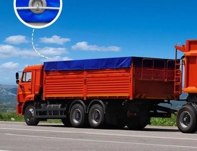 JAGO Takaróponyva 2 x 3 m LKW Kék 650 g/m²