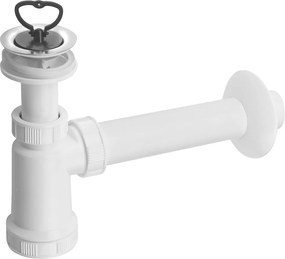 Bruckner Bruckner, Mosdószifon, rozsdamentes lefolyó, dugó fogantyúval, 151.112.0