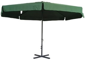 ROJAPLAST STANDARD napernyő, talp nélkül - zöld - ø 400 cm