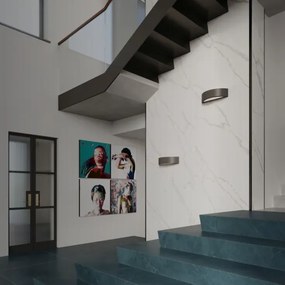 Fali lámpa ATENA 1xE27/60W/230V fekete