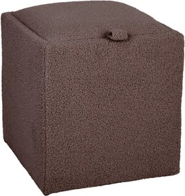 Box puff - T07 szövet - barna R