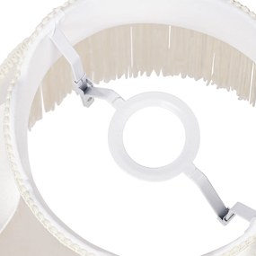 Szövet lámpabúra krém 30 cm - Granny