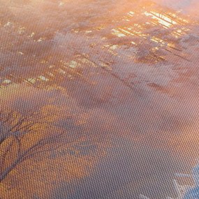 Kép - fagyos hajnal (120x50 cm)