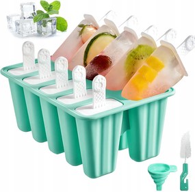 10X Szilikon Fagylalt Forma Fagylalt PĂĄlcika ĂntĆforma