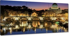 Festmények 180x90 Róma Panorama Vatikán