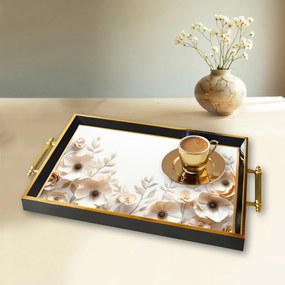 Üveg tálca, 38×24 cm – TPA9909