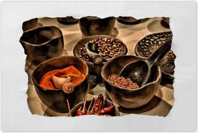 Poszterek 90x60 A világ fűszerei