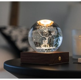 Sötétbarna USB fénydekoráció Amber – Gingko