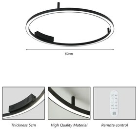 Immax NEO 07246-80 -LED Dimmelhető lámpa FINO LED/55W/230V 80cm Tuya + távirányító