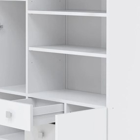 Fehér fürdőszoba szekrény 90x182 cm Combi – TemaHome